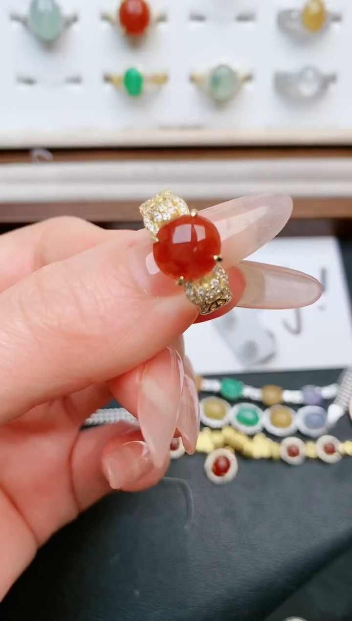 【闪购商品】翡翠戒指银S925镶嵌.....