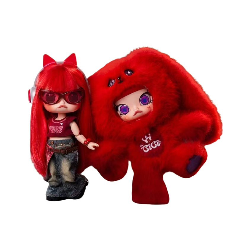 POP MART/泡泡玛特MOLLY YUQI系列1/8可动人偶珍藏潮玩摆件（B）