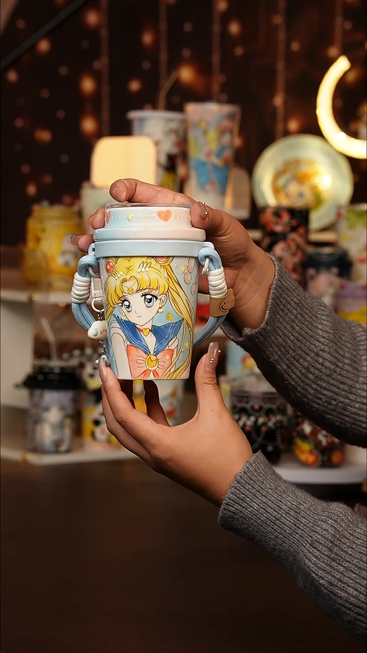 （玉泥）景德镇手工手绘文创陶瓷杯·