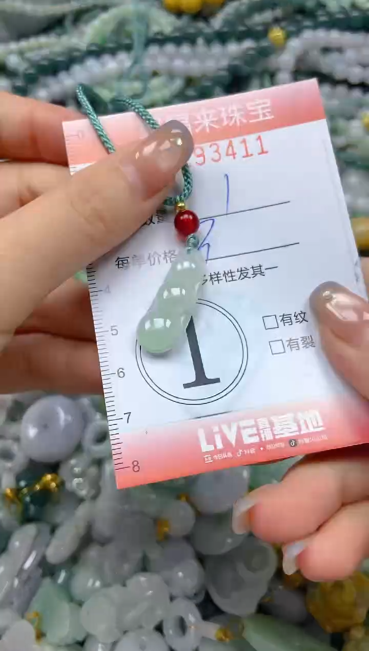 翡翠未镶嵌颈饰闪购0193411