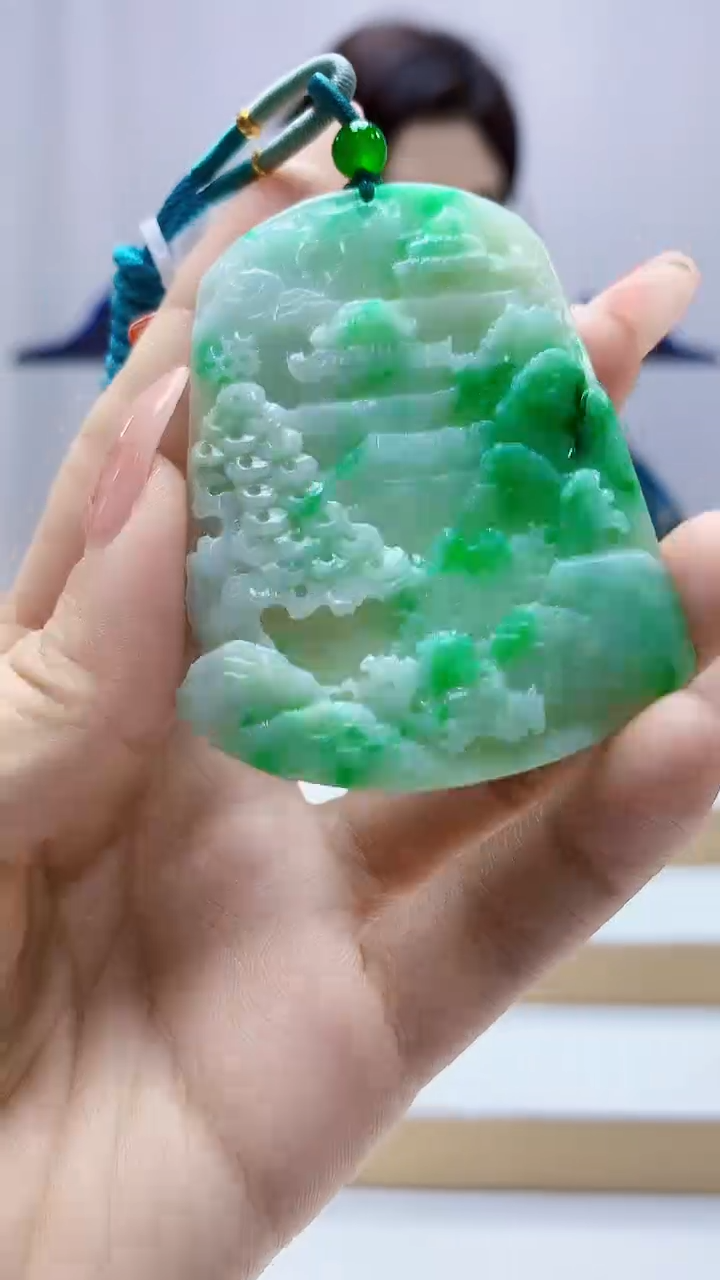 未镶嵌定制翡翠4829ty-毛货挂件67