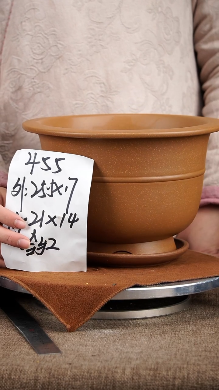 【闪购商品】紫砂花盆紫砂花盆455+z