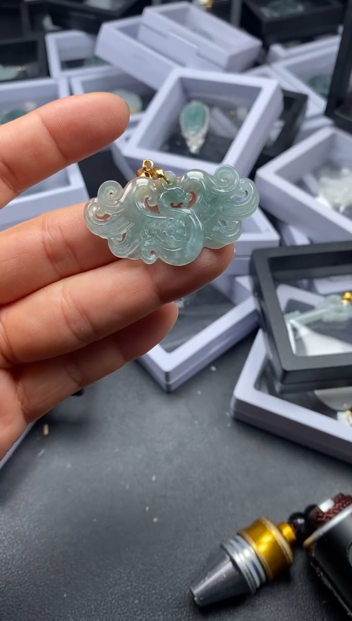 吊坠(不含链)未镶嵌翡翠3317