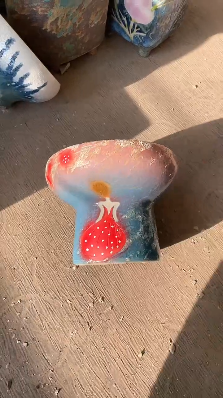 【闪购商品】摆件15-285口17高14微瑕  一个