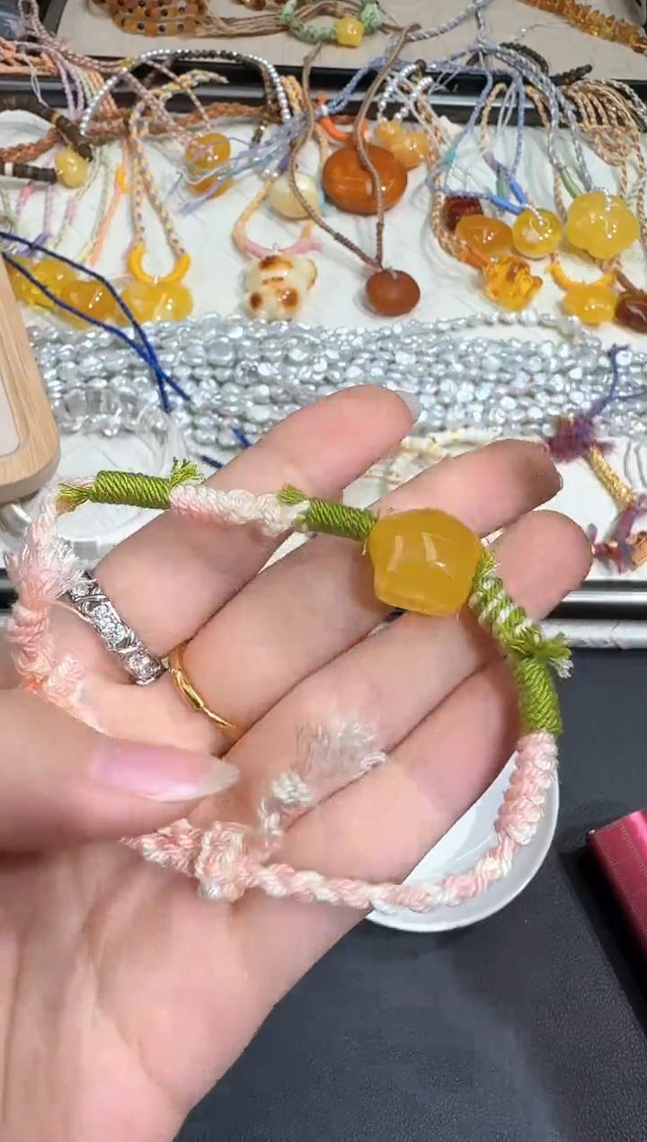 【闪购商品】未镶嵌蜜蜡手绳X0318-1195-126