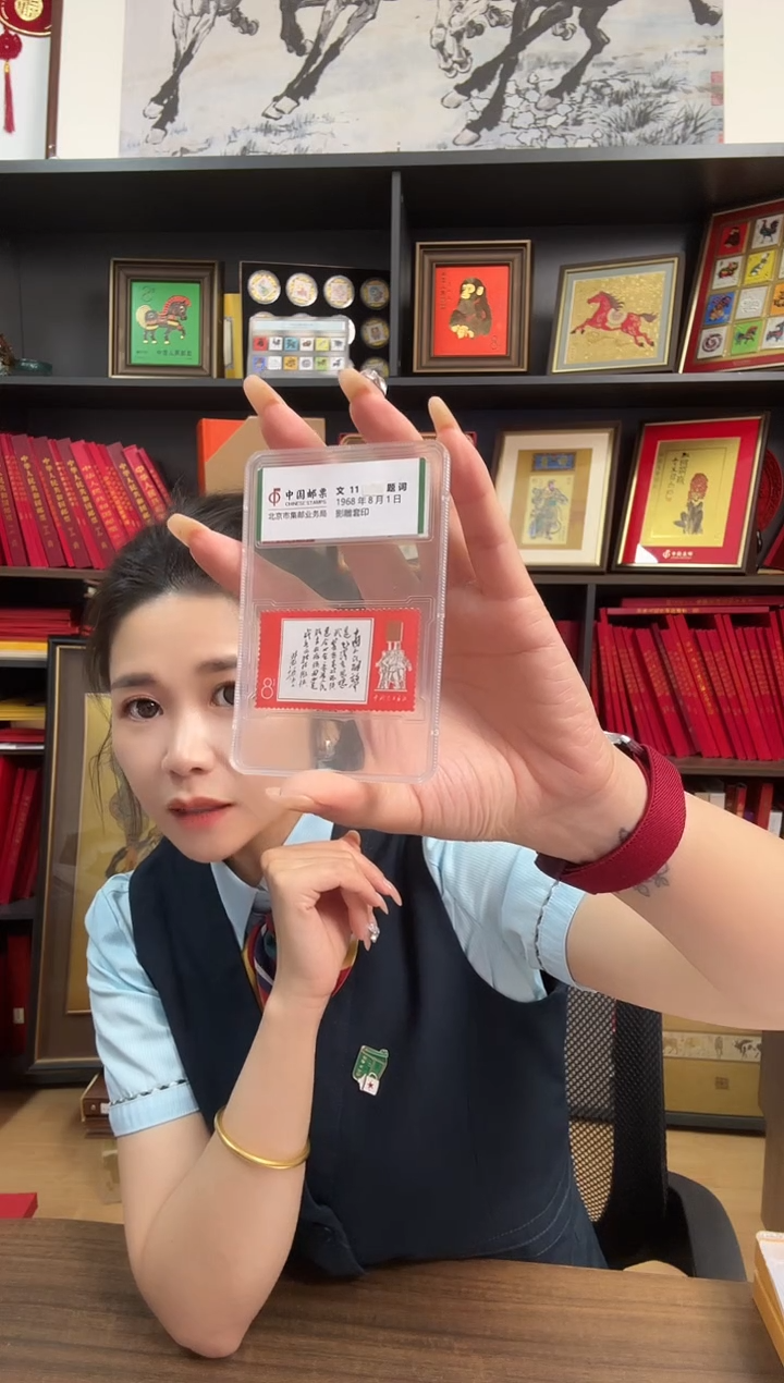 中国邮政-文11 盒子票S