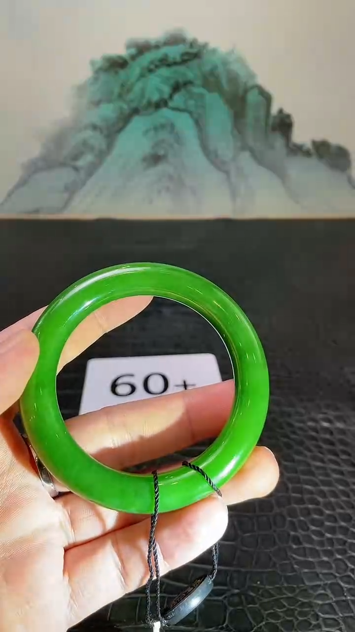 和田玉（碧玉）手镯未镶嵌.****简一个