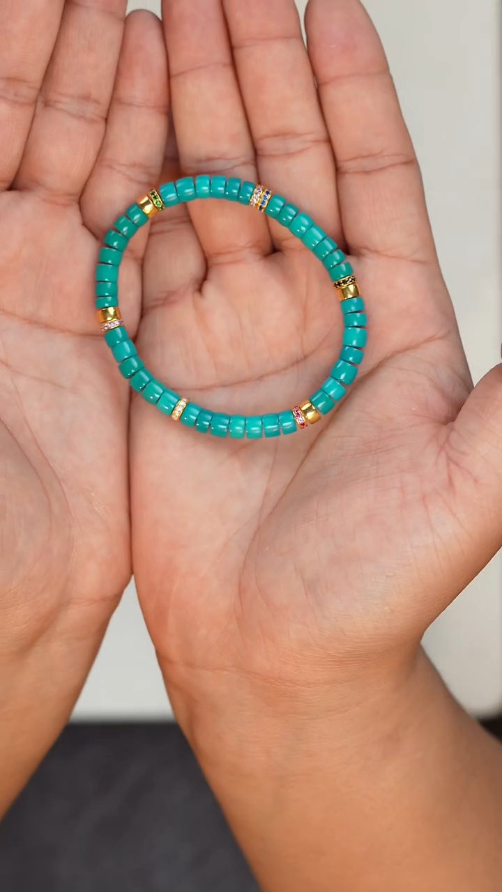 【闪购商品】绿松石手串未镶嵌绿松石手串