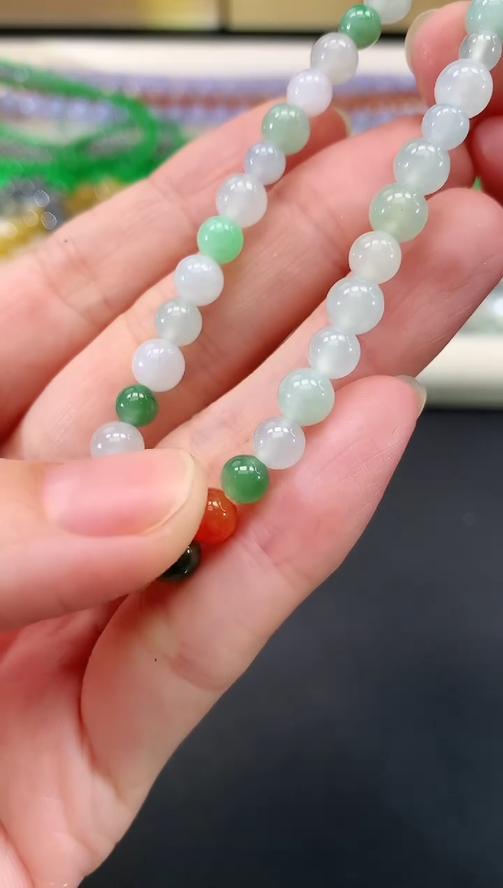 未镶嵌手串翡翠8|88