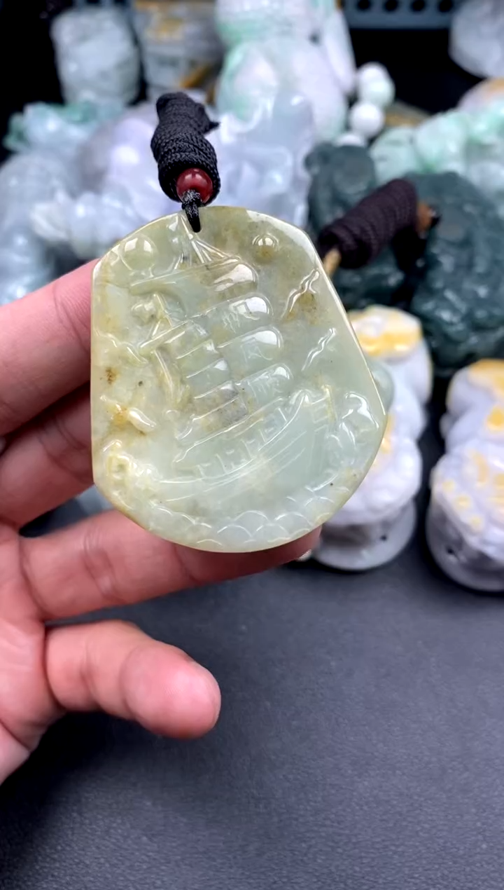 吊坠(不含链)未镶嵌翡翠1