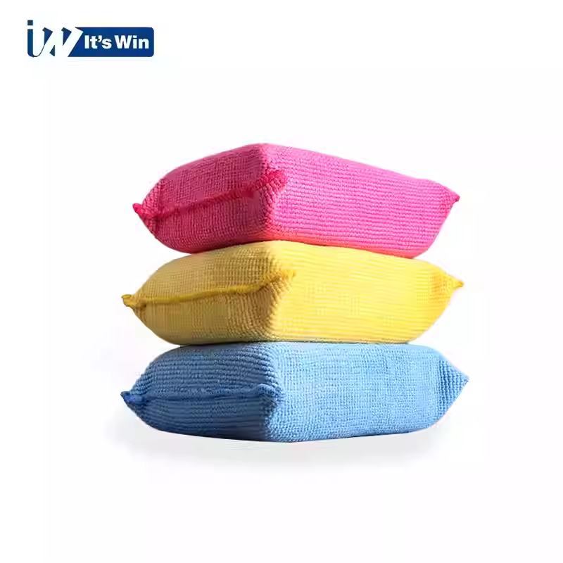 韩国its win Terry Applicator Plus (3ea/set) 珍珠绒海绵毛巾块