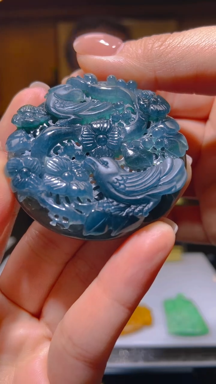 【闪购商品】定制翡翠未镶嵌闪购毛货链接LPW072