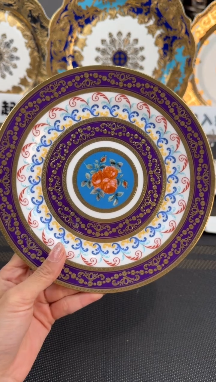 【闪购商品】瓷片8英寸平盘福利款 微瑕