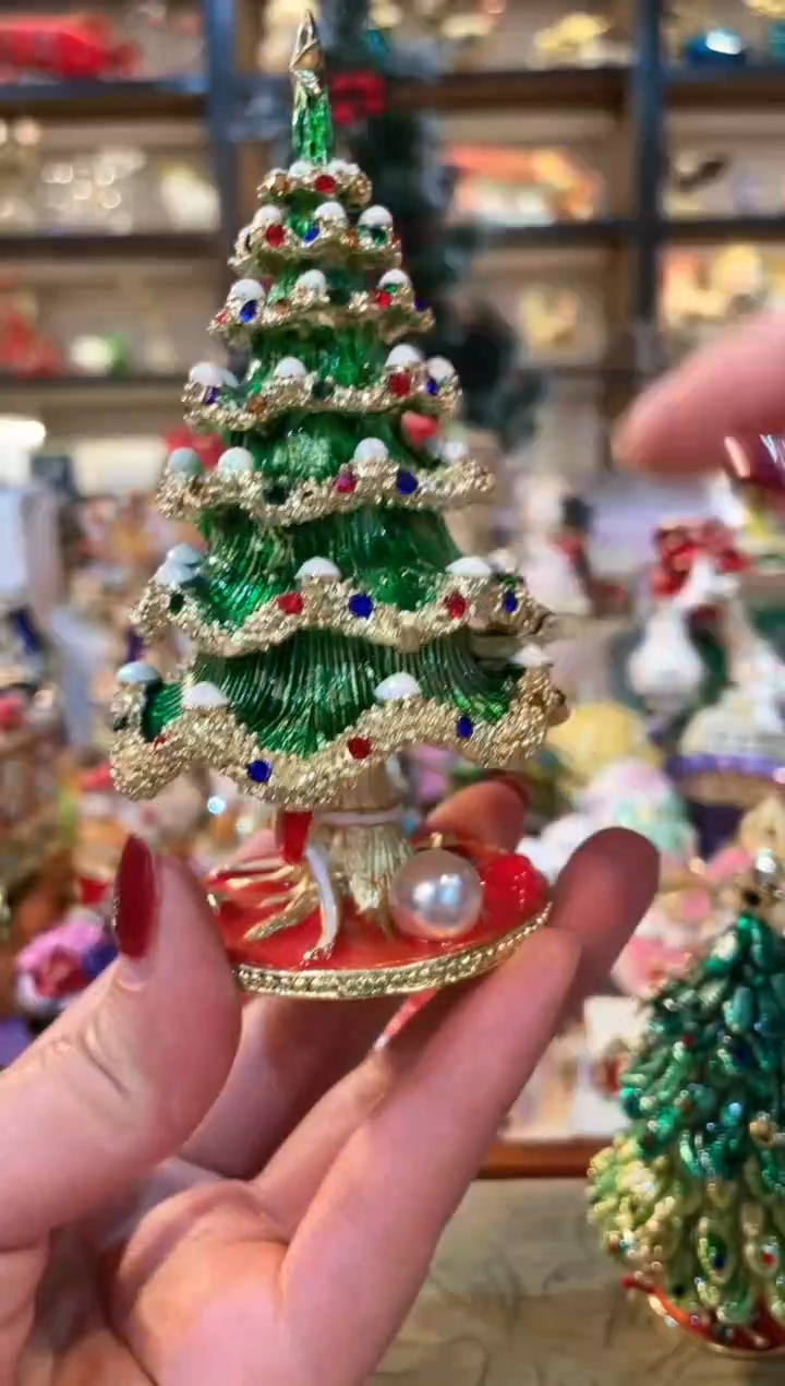 【闪购商品】珐琅彩首饰收纳盒