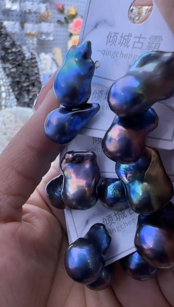 【闪购商品】淡水珍珠耳饰银S925镶嵌433多样性发货  发其一