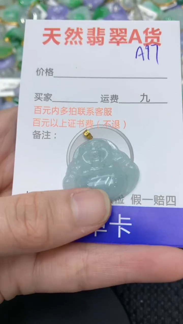【闪购商品】翡翠颈饰18K金镶嵌11111111111