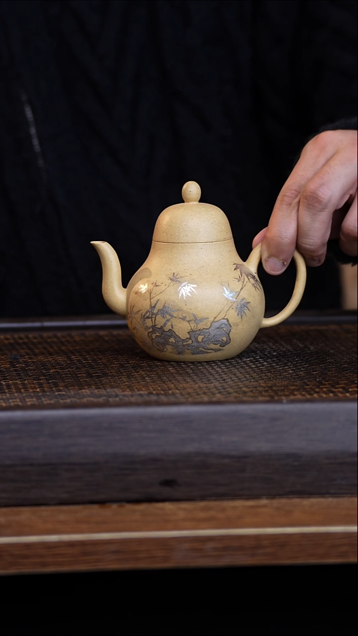 茶壶紫砂宜兴手工原矿紫砂壶001