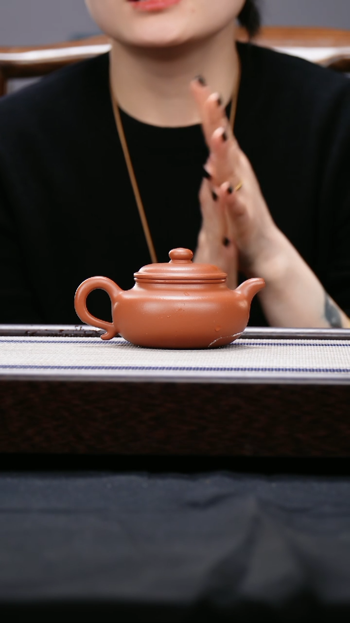 【闪购商品】紫砂茶壶朱泥  全手工 仿古壶