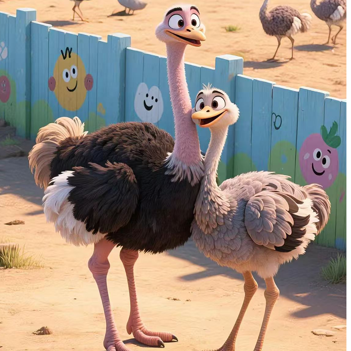 11驼鸟宠物文鸟驼鸟疫苗齐全顺丰包邮