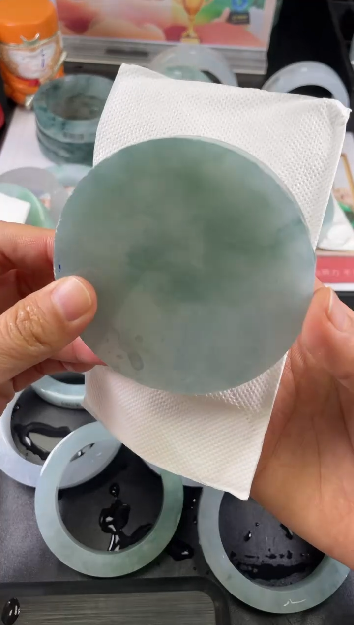 【闪购商品】定制翡翠手镯未镶嵌正圈ZML/8DZS