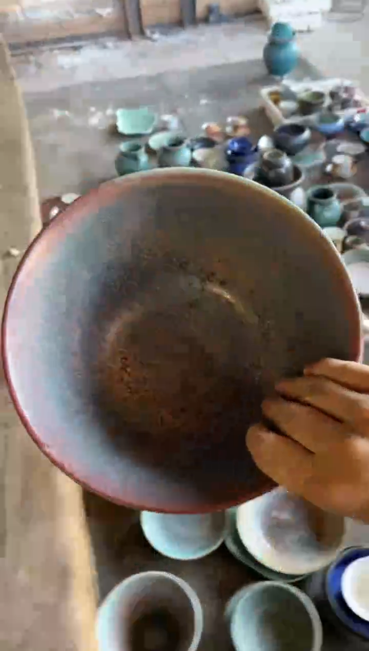 【闪购商品】浪鬼家釉绘柴烧碗