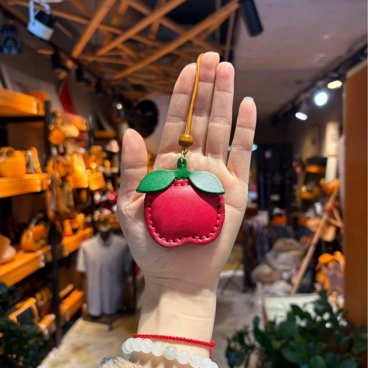 手工皮具苹苹安安diy小挂件装饰直播间粉丝专享福利款小众有格调