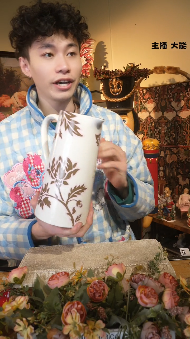 【闪购商品】默认微瑕高端树脂陶瓷摆件W241