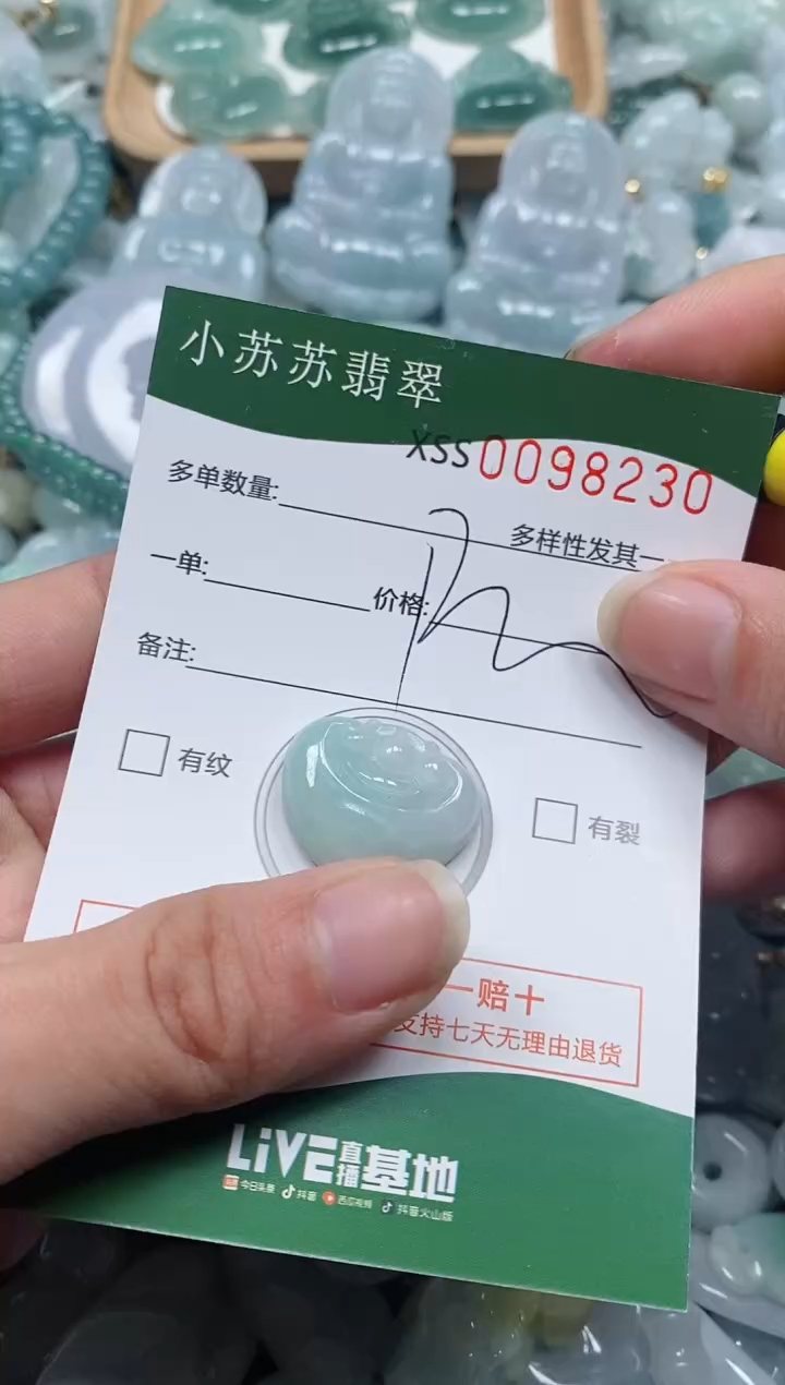 【闪购商品】翡翠颈饰未镶嵌闪购商品0098230