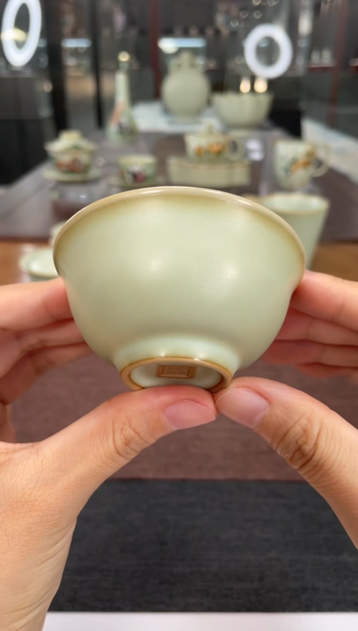 【闪购商品】周泽堂汝官窑知行杯