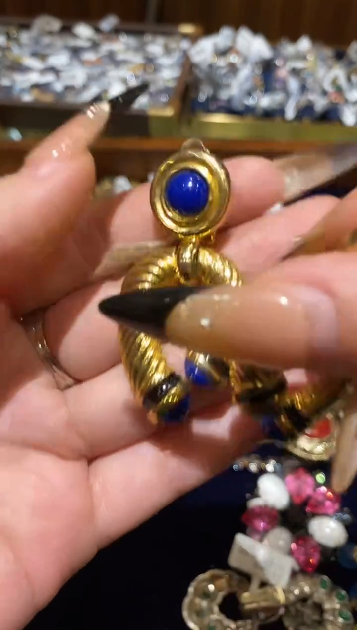 纯铜合金琉璃楚楚珠宝中古甄选不退换