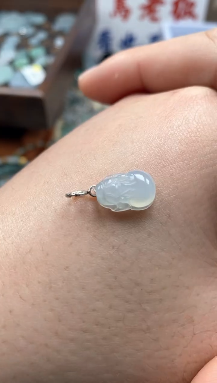 【闪购商品】翡翠颈饰未镶嵌哥哥