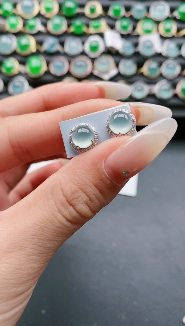 【闪购商品】翡翠戒指银S925镶嵌111111