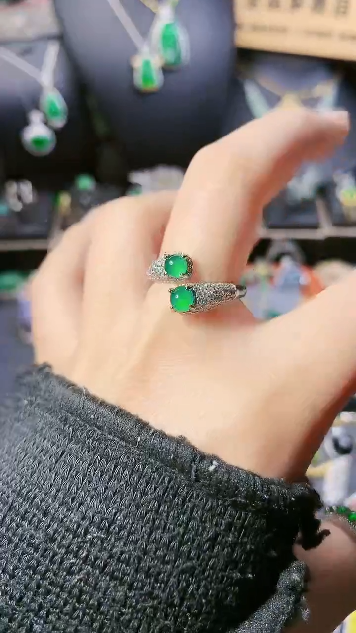 【闪购商品】翡翠戒指未镶嵌戒指