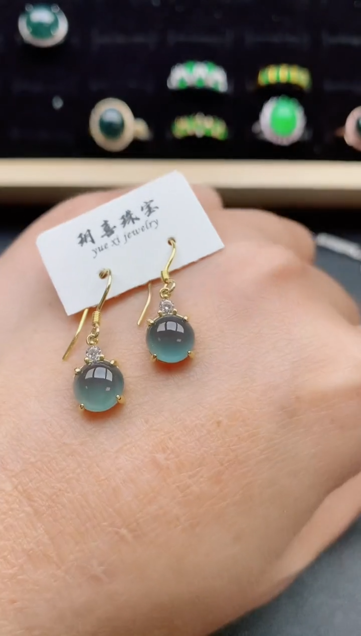 【闪购商品】翡翠戒指银S925镶嵌321321
