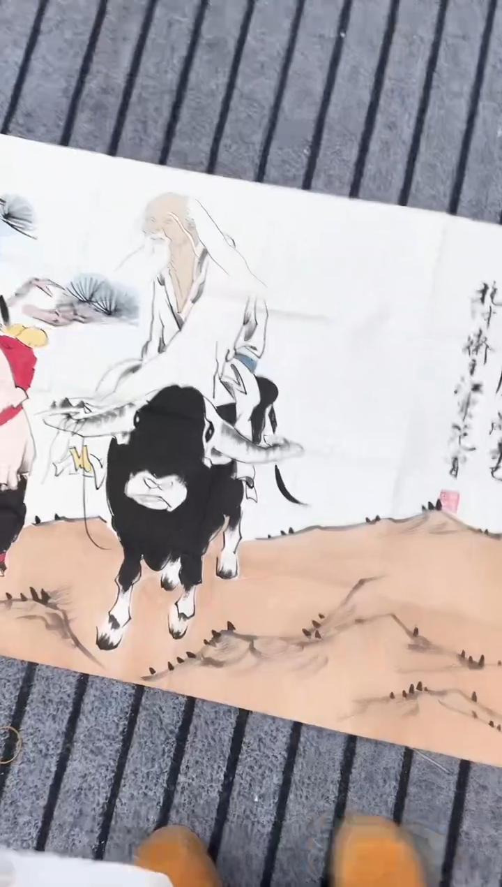 精品国画人物作品