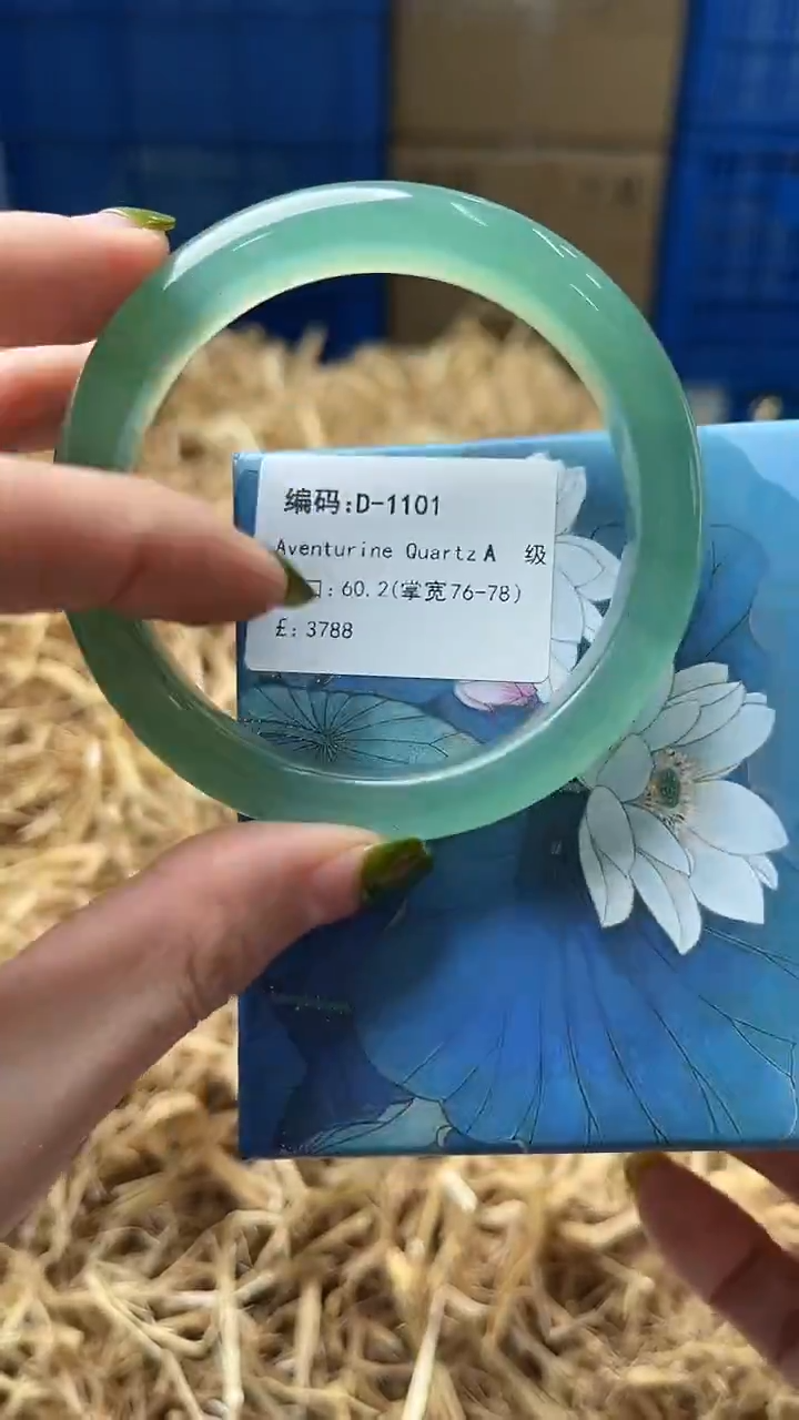 未镶嵌手镯石英质玉D-1101