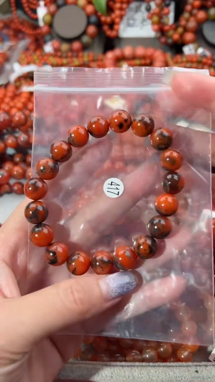 【闪购商品】南红玛瑙手串未镶嵌11