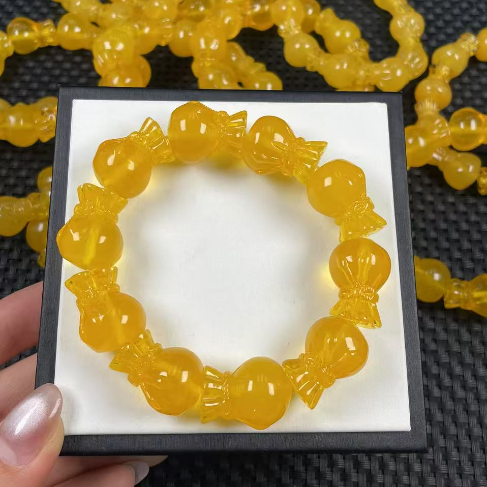 A002金珀福袋手串精美精致时尚百搭男女同款