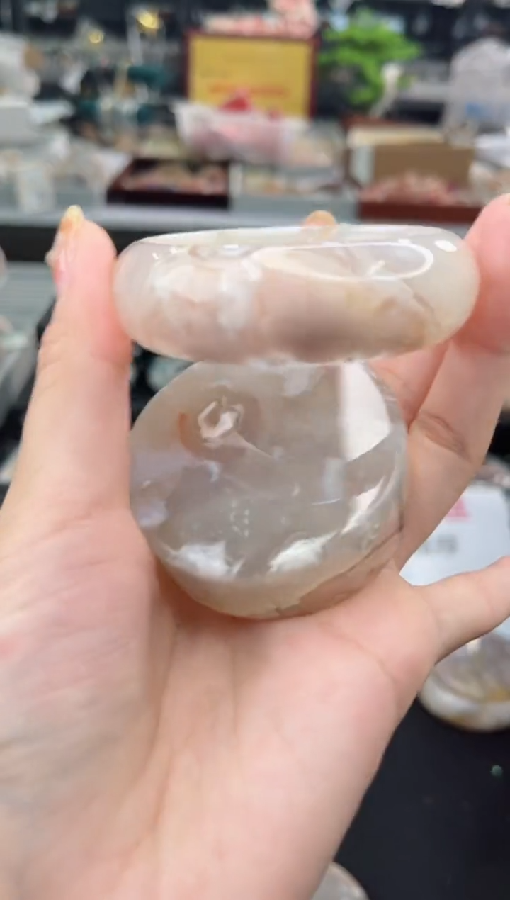 【闪购商品】石英质玉手镯未镶嵌53圈口（赠品镯心）1600001