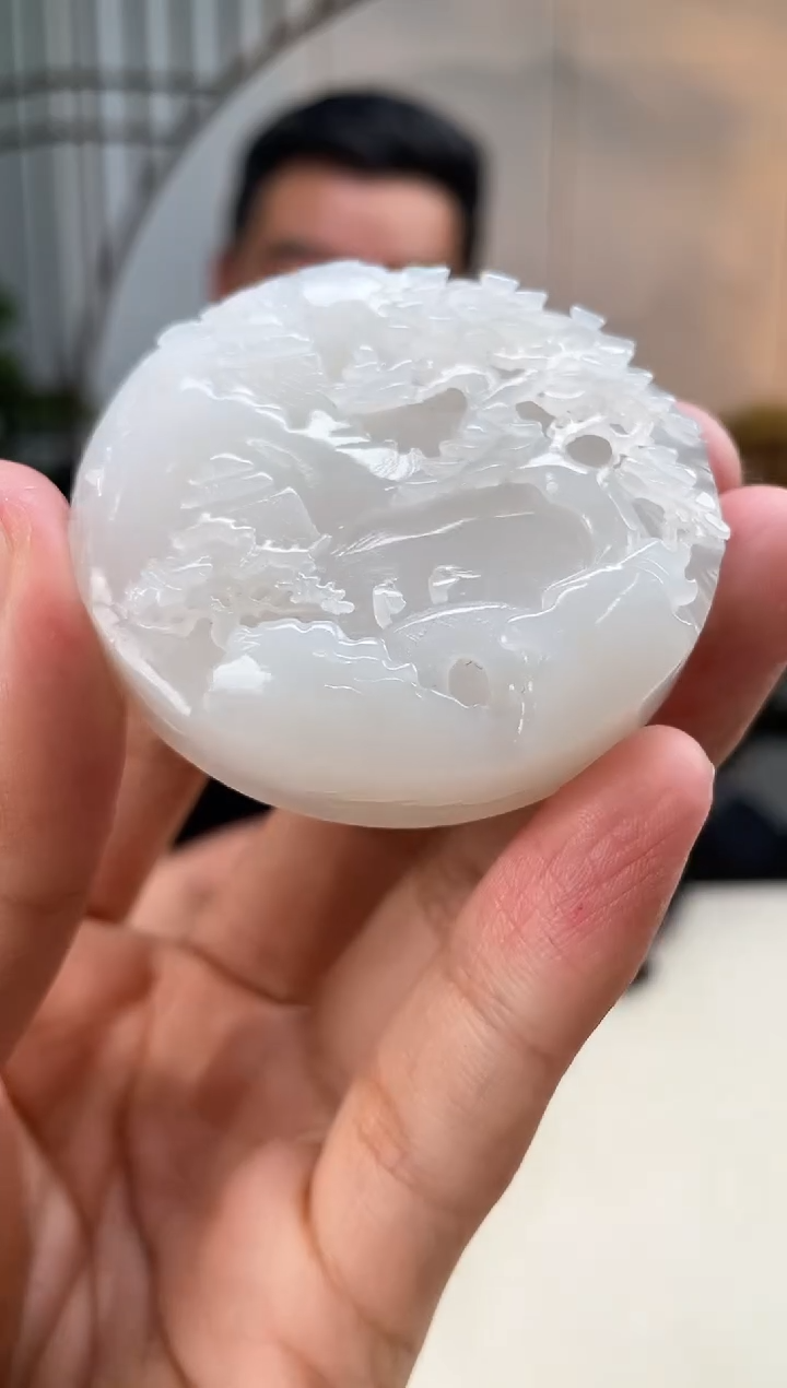 【闪购商品】定制和田玉和田玉（多样性拍一发一带证）21085