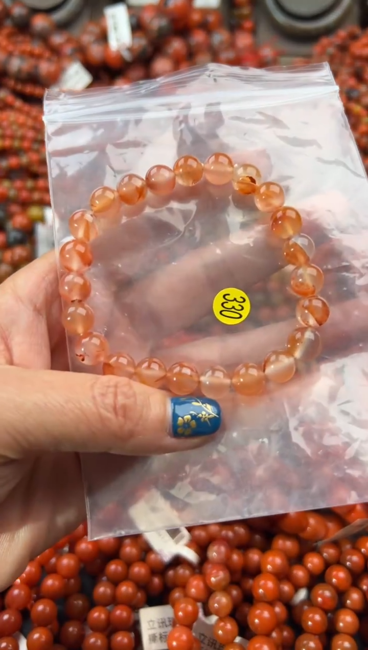 未镶嵌手串南红玛瑙9