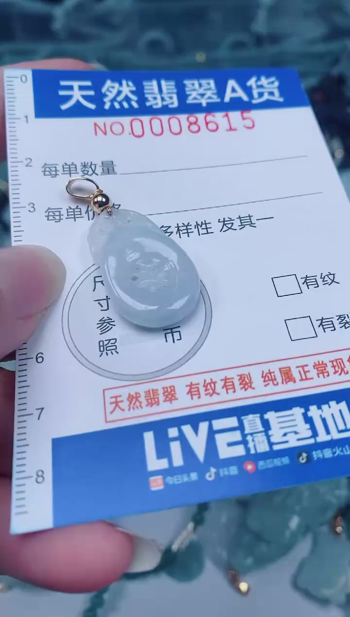 颈饰未镶嵌翡翠00008615