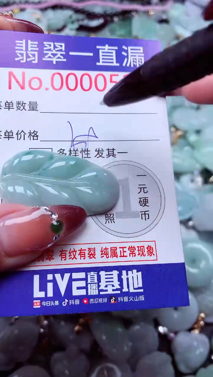 颈饰未镶嵌翡翠523