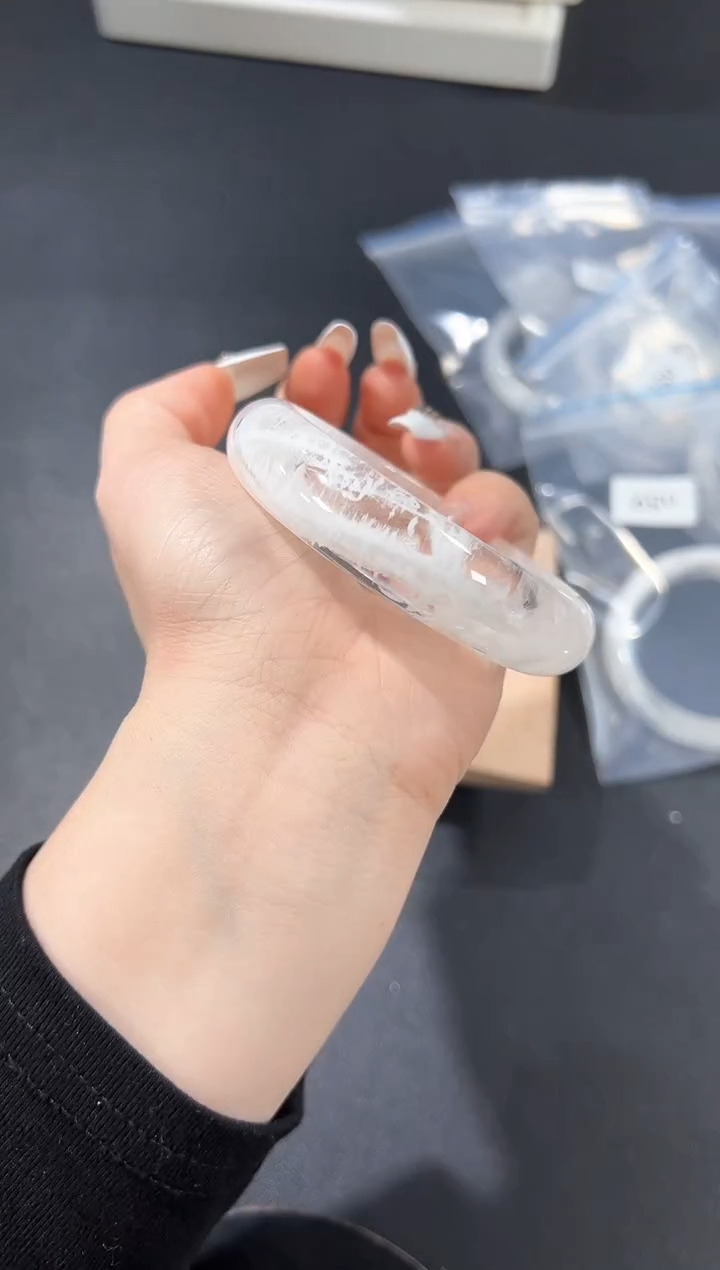 未镶嵌手镯水晶60n多样性发其一【1条】默认微瑕58