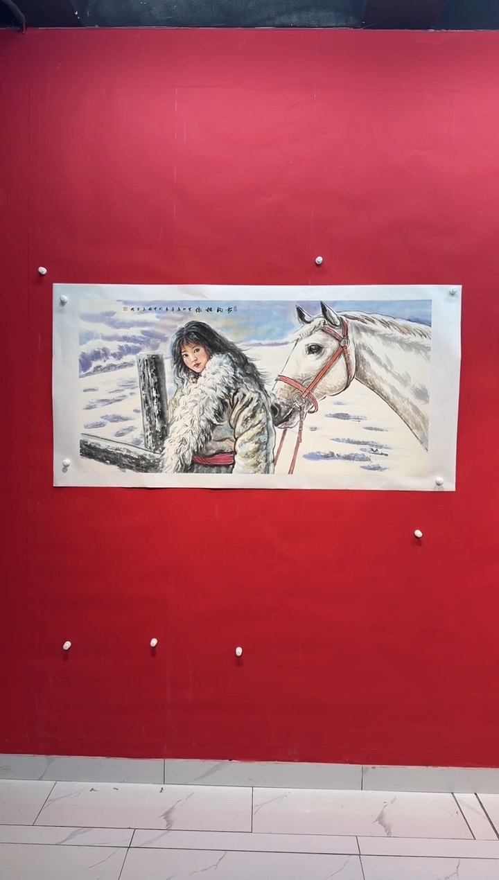 国画画家陆远华纯手绘原作