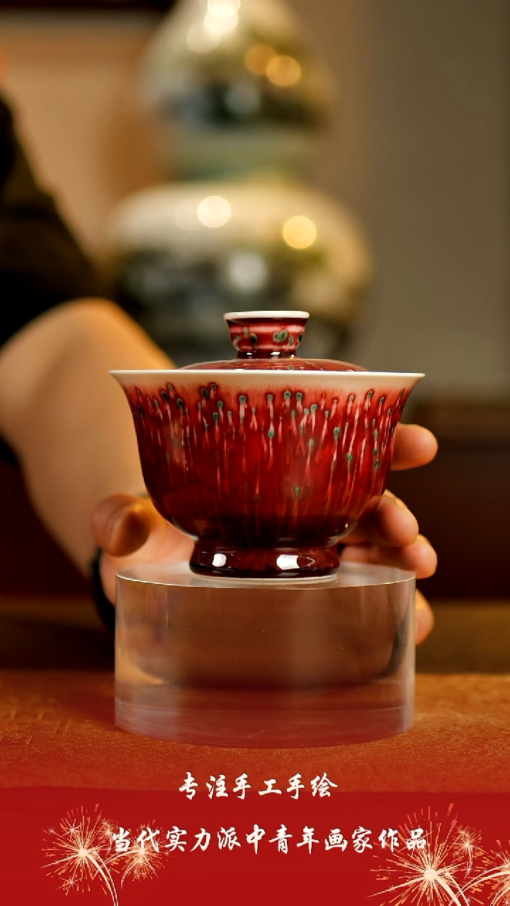 杯景德镇陶东方陶瓷艺术作品花瓶摆件瓷板画