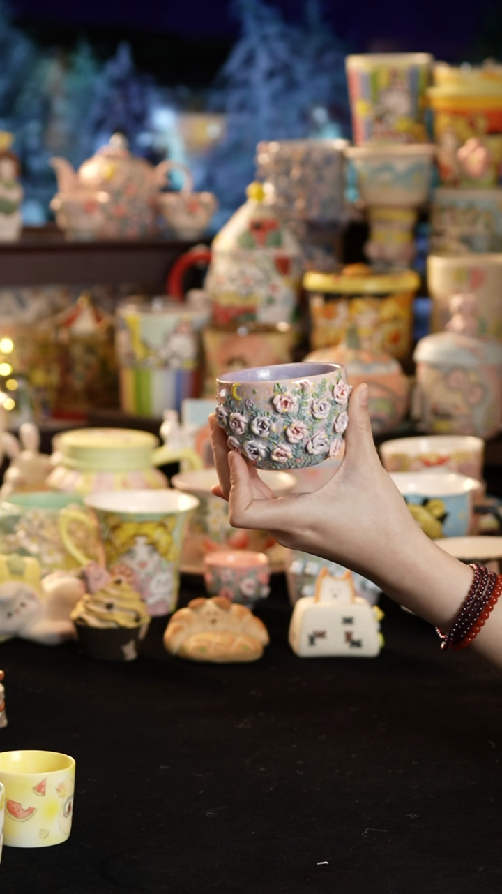 其他陶景德镇釉下彩手绘设计师款陶瓷