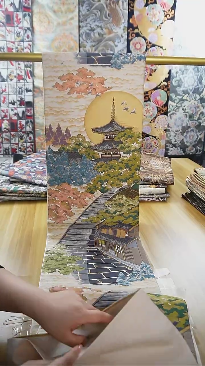 【闪购商品】织绣织锦115草木染风景