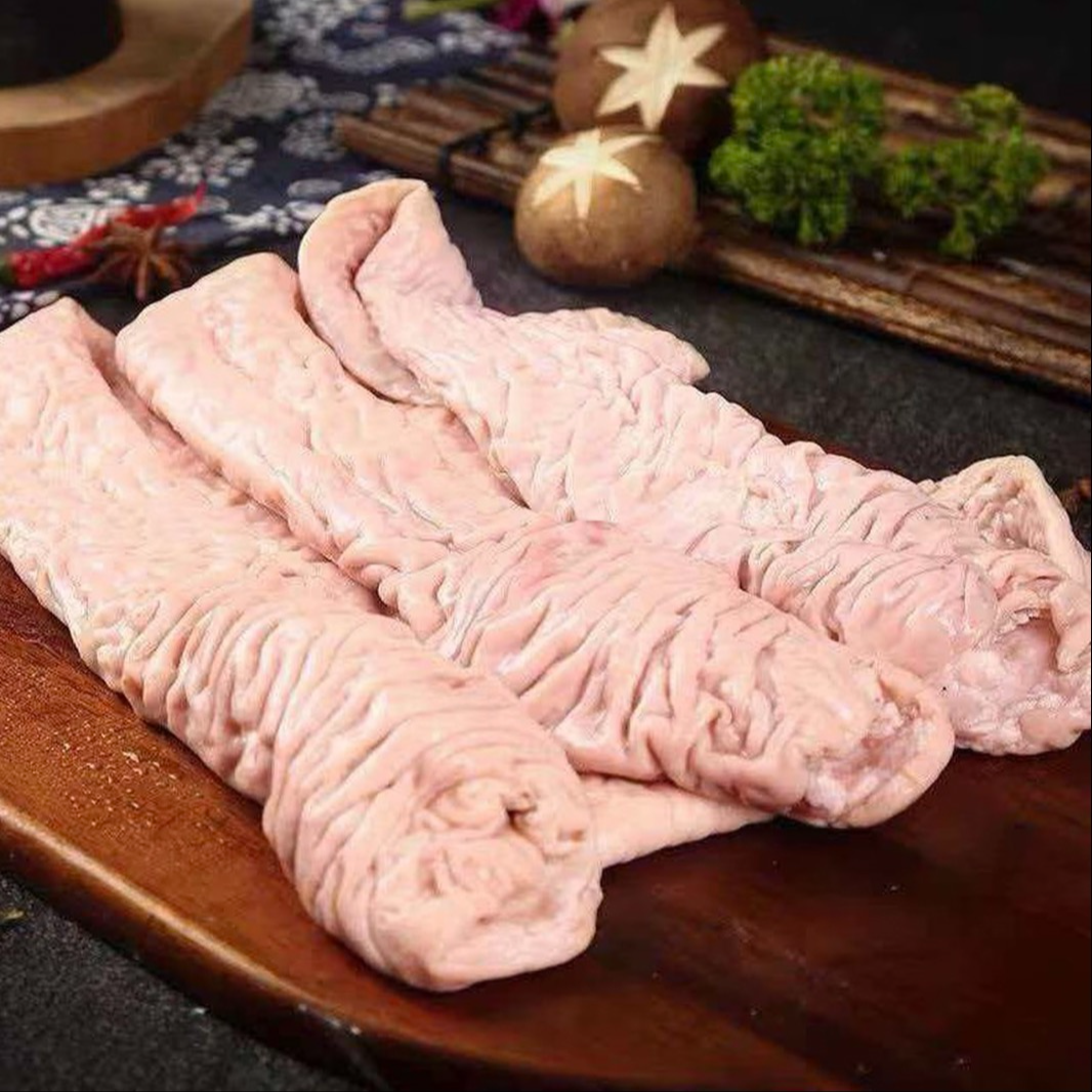 【顺丰冷链包邮】拍3斤送二斤到手五斤生大肠头人工去油精选大肠头