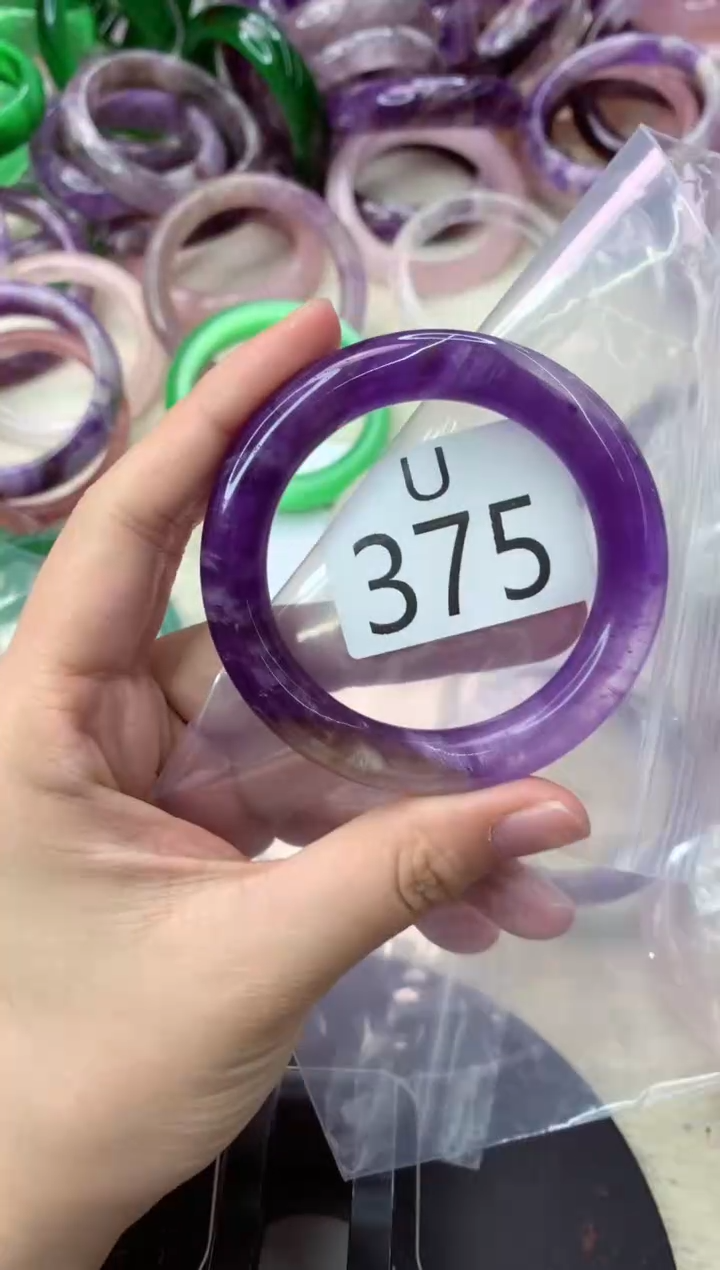 未镶嵌手镯水晶U375-49